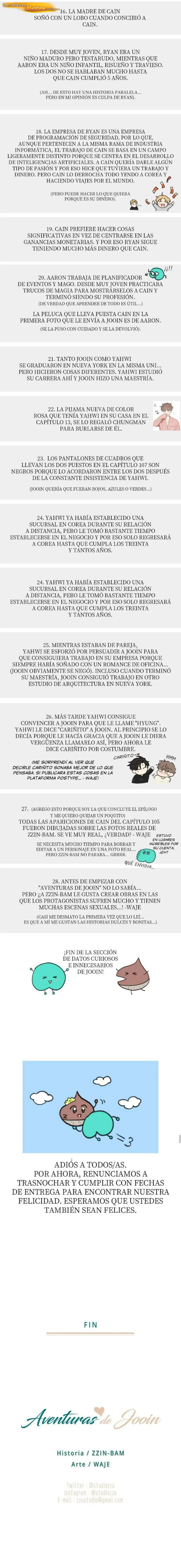 Aventuras de Jooin Capítulo 107.5 Notas - página 8