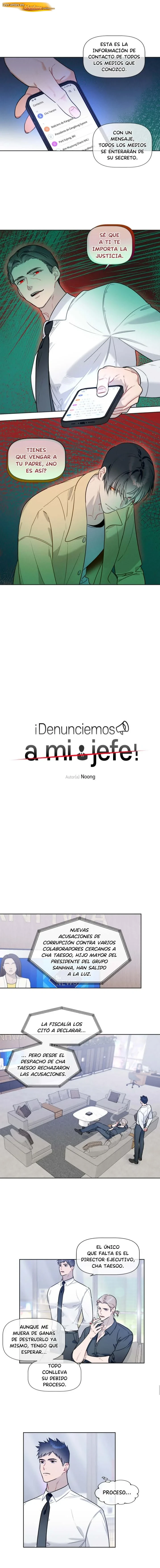 ¡Denunciemos a mi jefe! Capítulo 53 - página 2