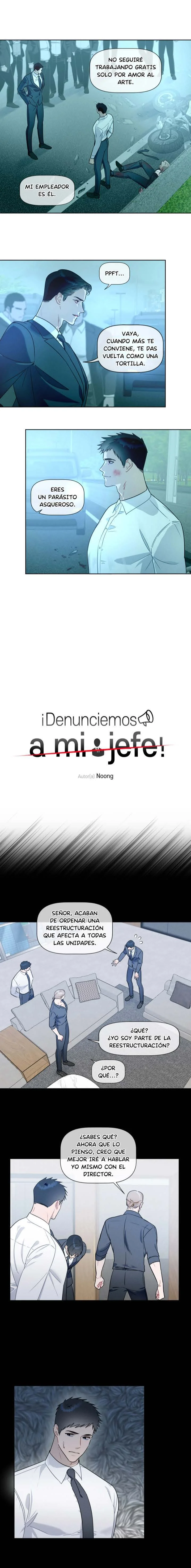 ¡Denunciemos a mi jefe! Capítulo 56 - página 1