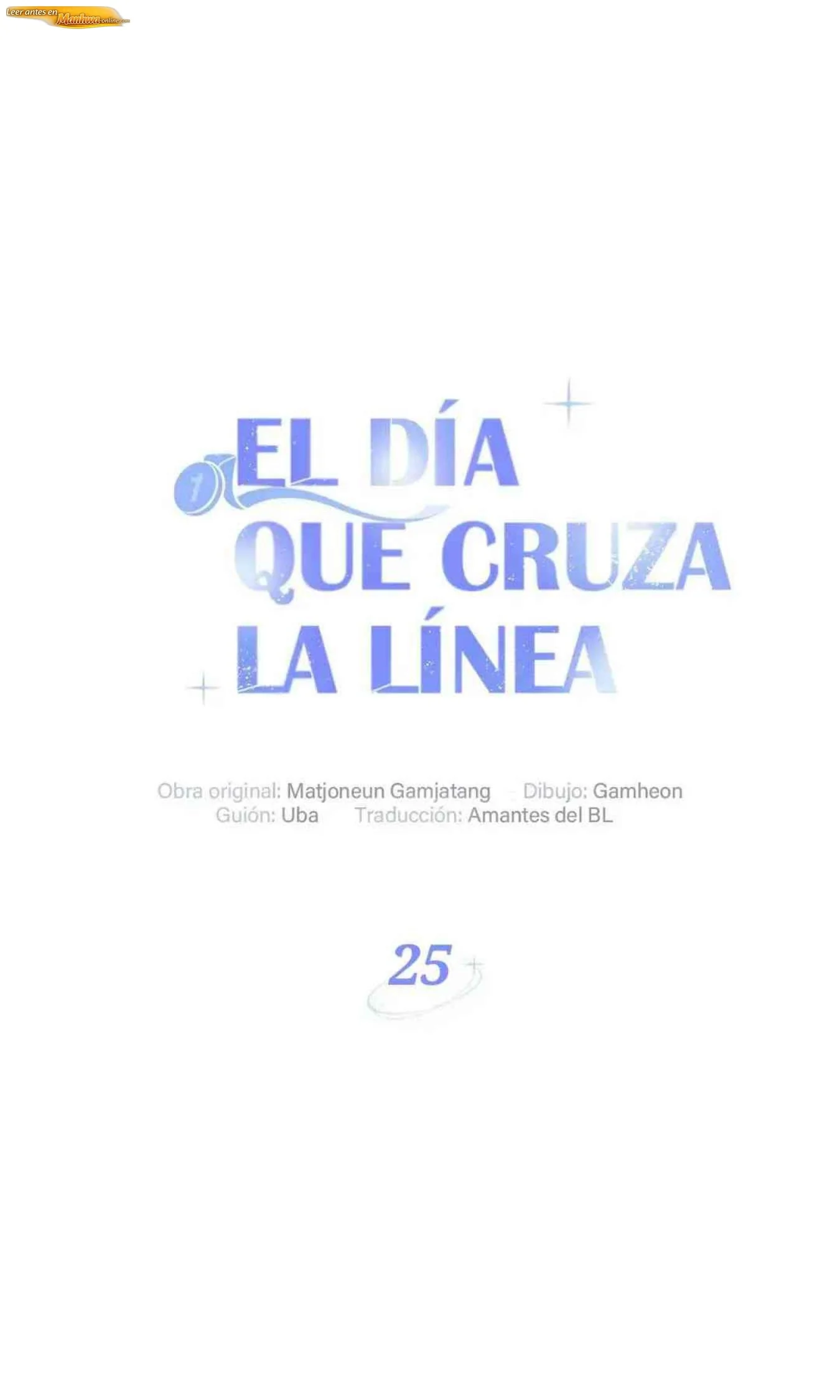 El día que cruza la línea Capítulo 25 - página 9