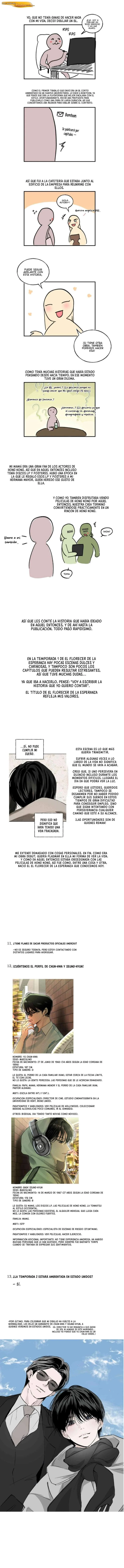 El Florecer De La Esperanza Capítulo 25.5 Notas - página 3