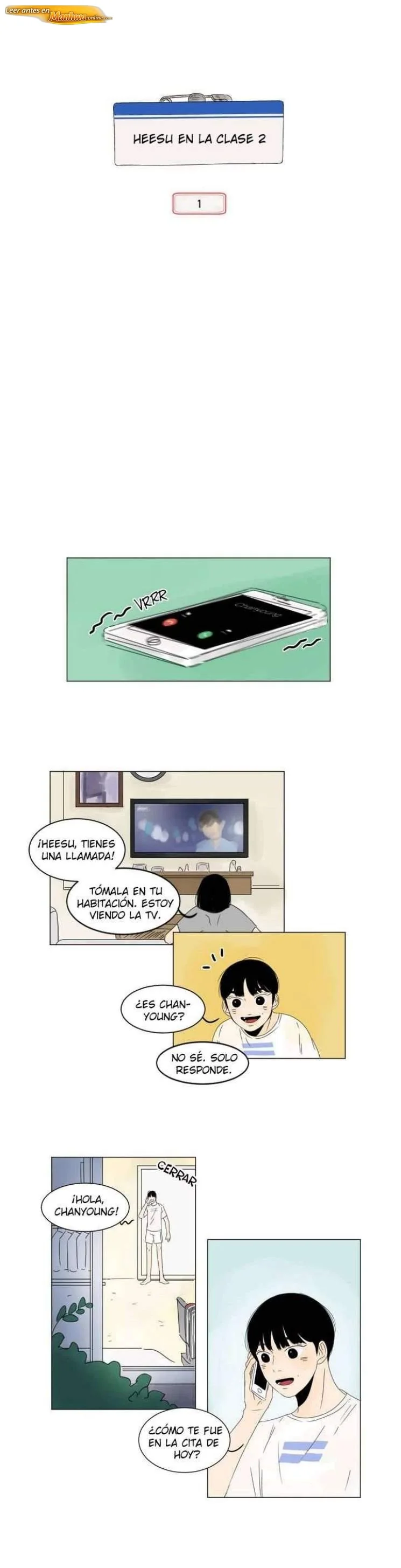 Heesu de la clase #2 Capítulo 01 - página 6