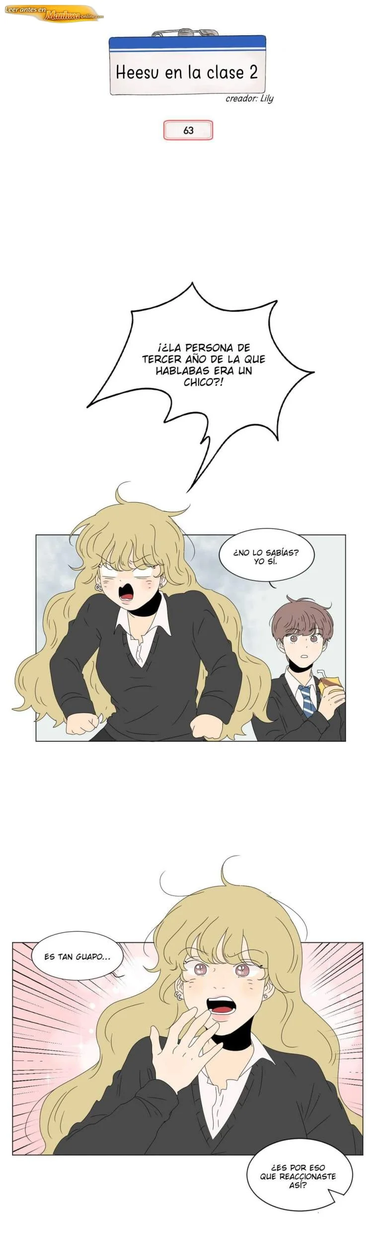 Heesu de la clase #2 Capítulo 63 - página 3