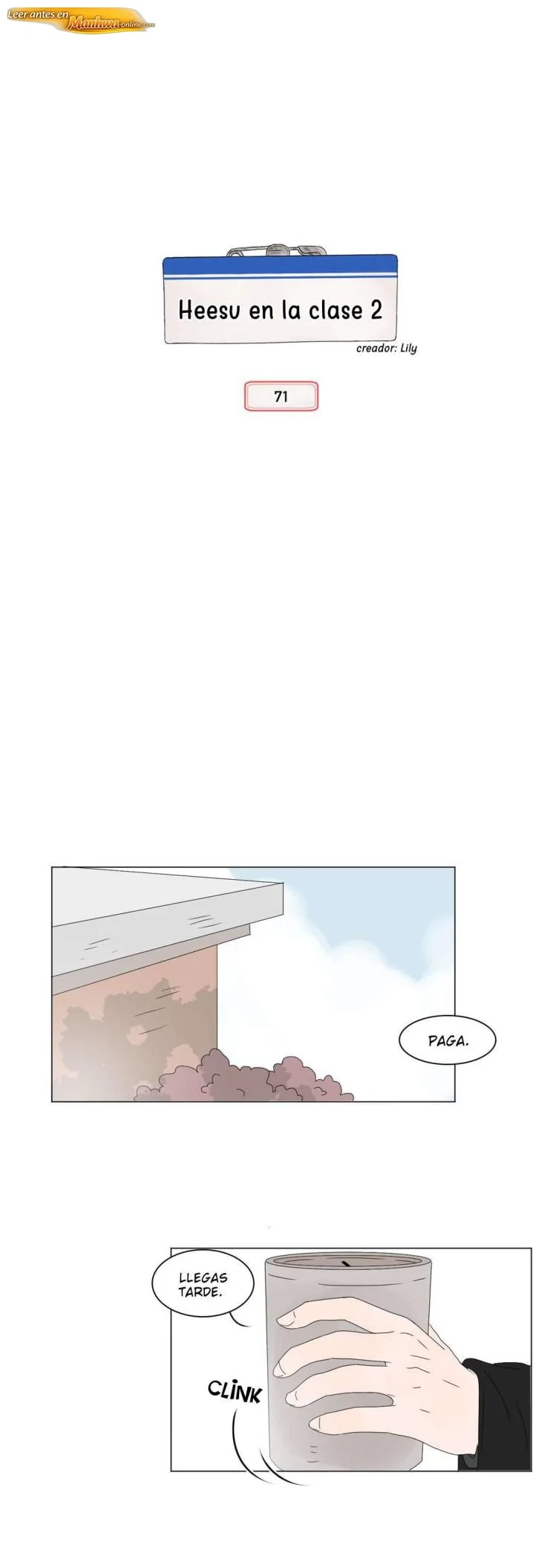 Heesu de la clase #2 Capítulo 71 - página 3