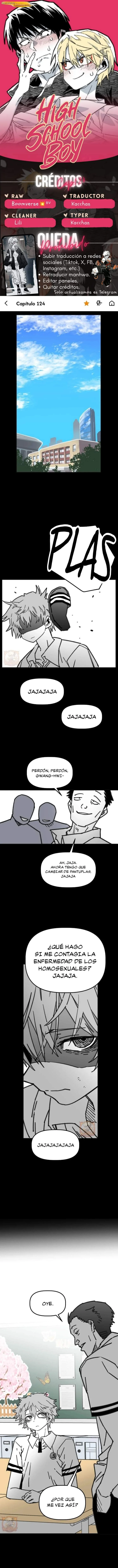 High School Boy Capítulo 124 - página 1