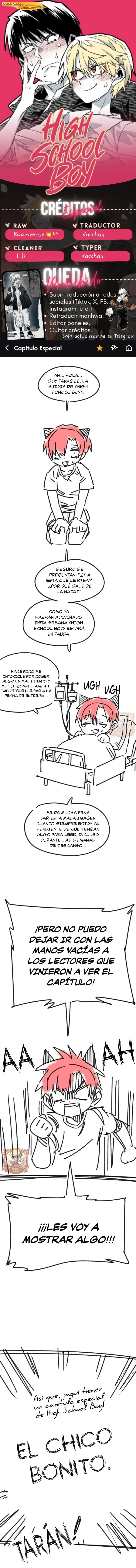 High School Boy Capítulo 118.5 Especial - página 1