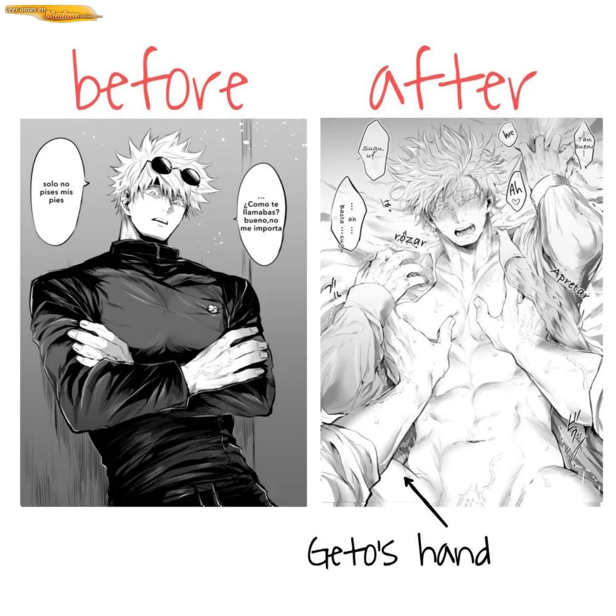Jujutsu Kaisen Doujinshis +18 GeGo mini dj jujutsu kaisen - página 28