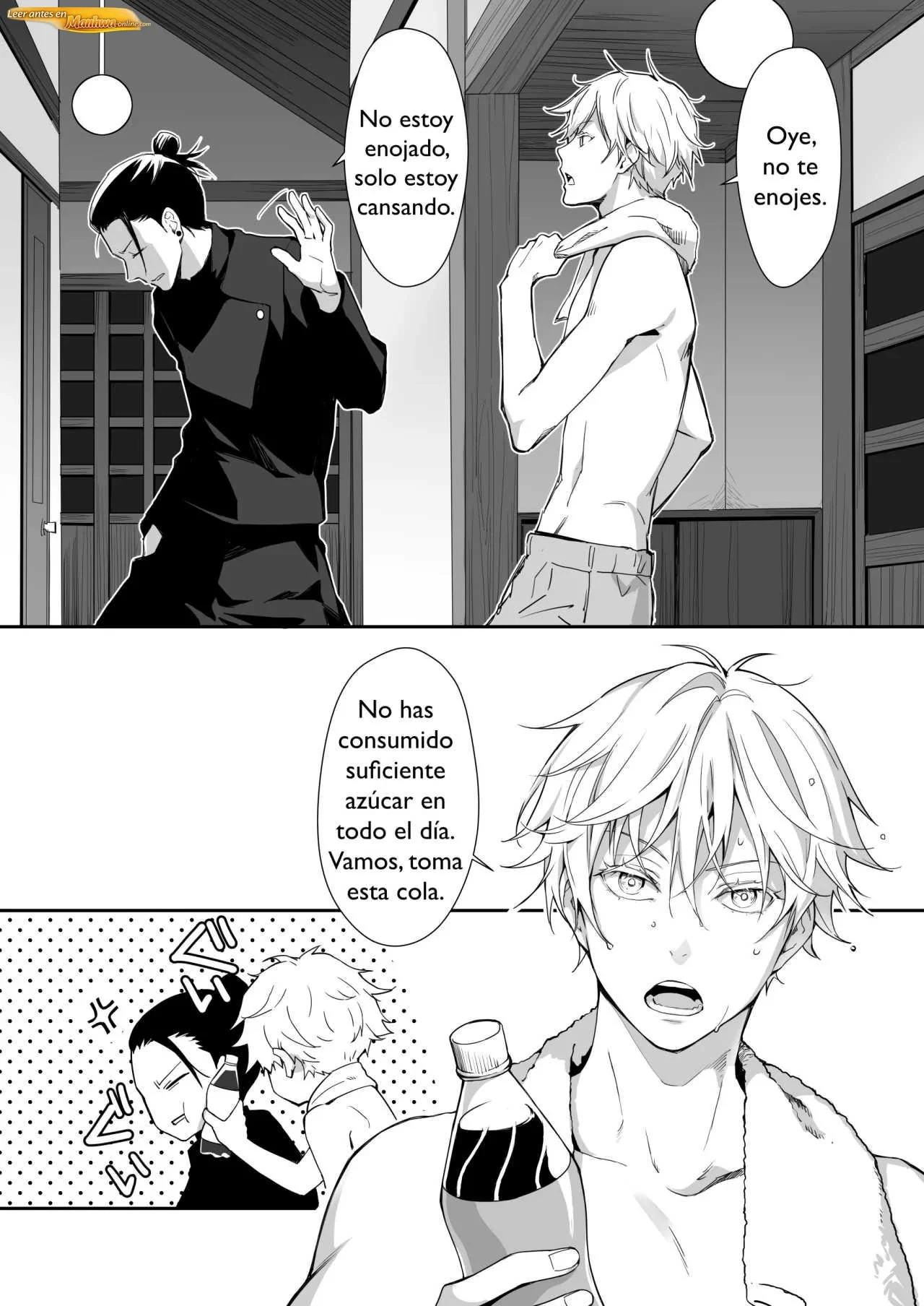 Jujutsu Kaisen Doujinshis +18 BL Jujutsu Kaisen Dj — Tsukiattenai GeGo no shoya no hanashi - página 4