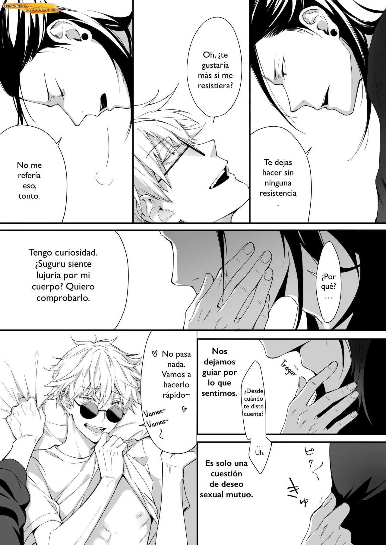 Jujutsu Kaisen Doujinshis +18 BL Jujutsu Kaisen Dj — Tsukiattenai GeGo no shoya no hanashi - página 14
