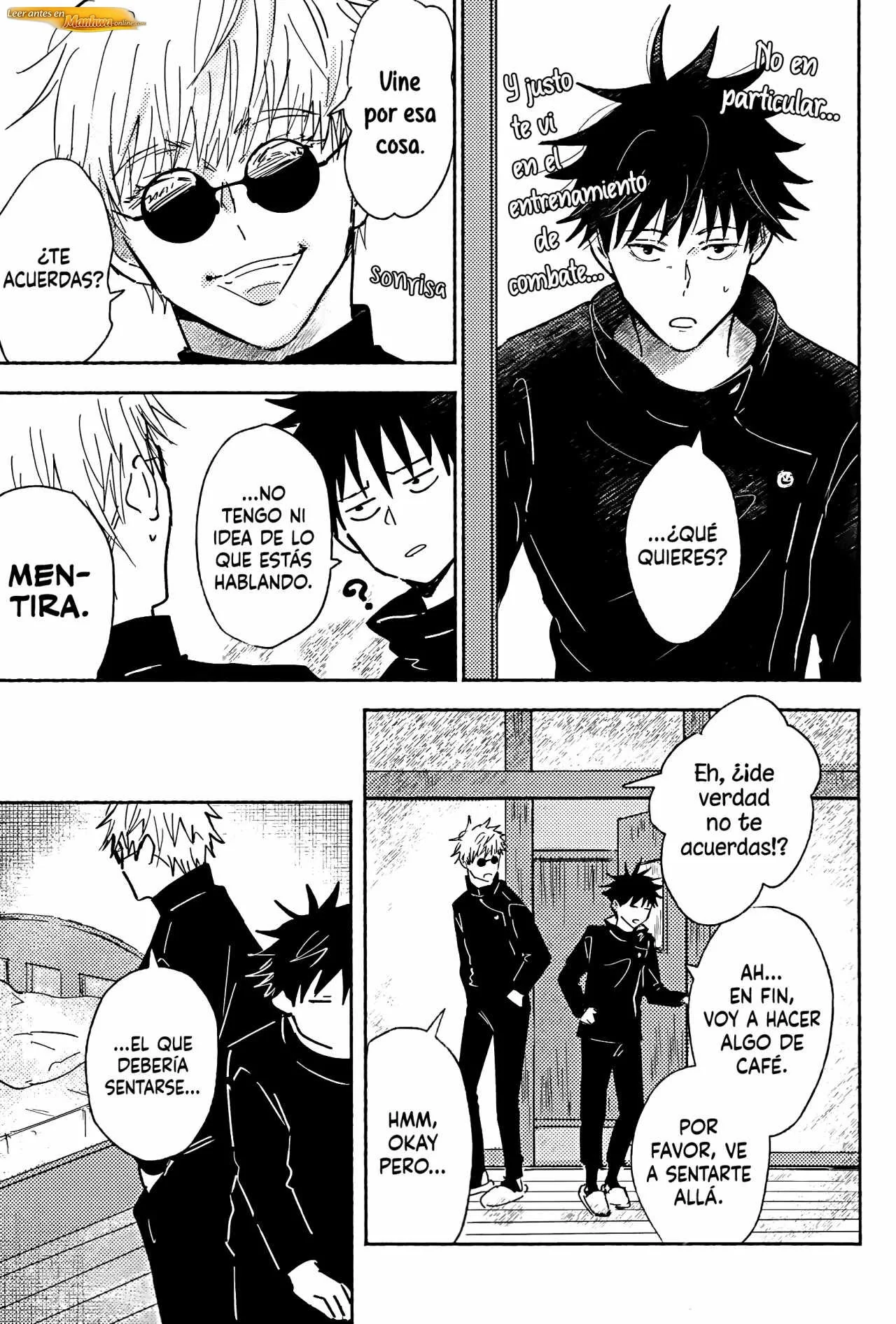 Jujutsu Kaisen Doujinshis +18 BL Jujutsu Kaisen dj - An Eye for an Eye, a Kiss for a Kiss - página 4