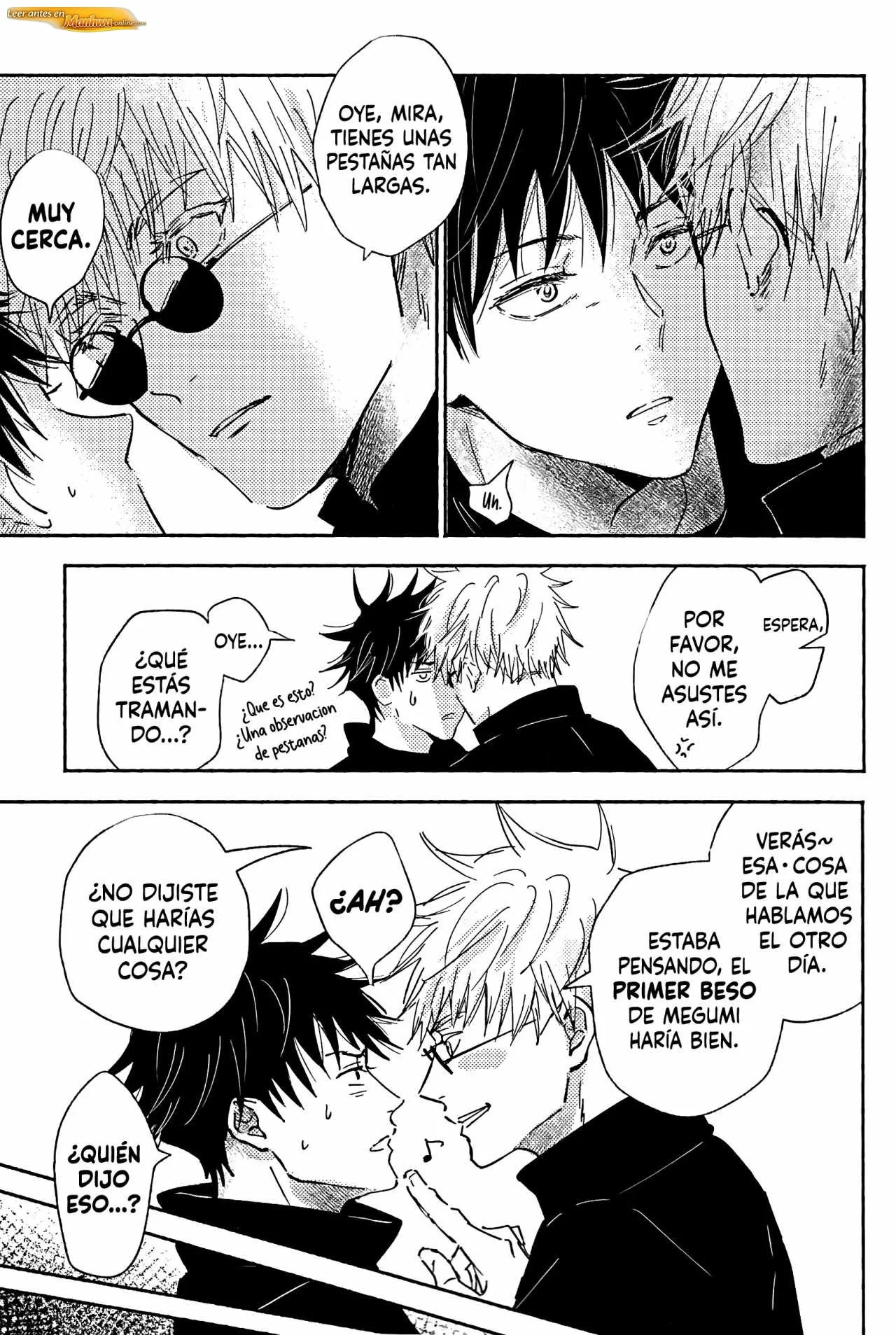 Jujutsu Kaisen Doujinshis +18 BL Jujutsu Kaisen dj - An Eye for an Eye, a Kiss for a Kiss - página 6