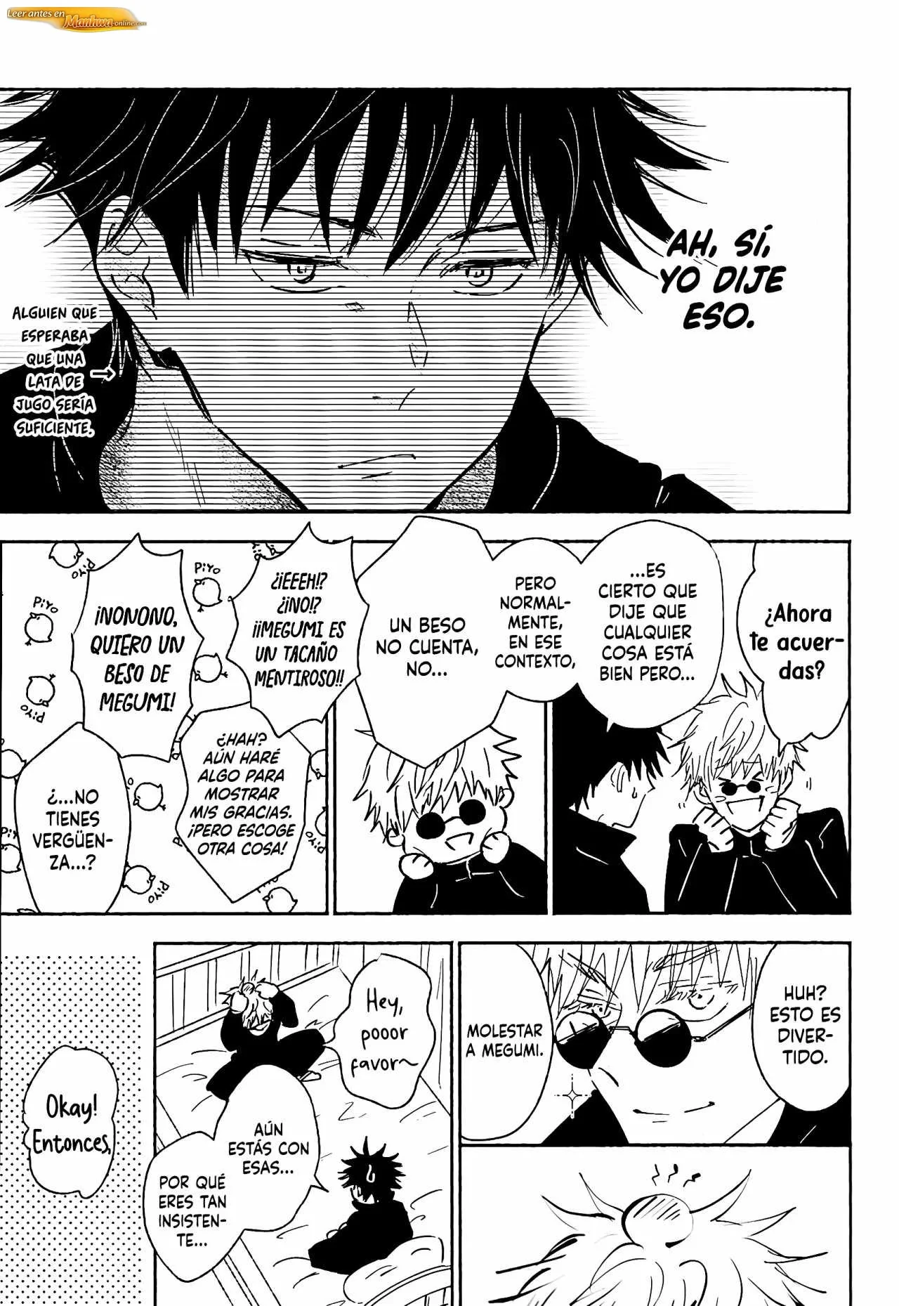 Jujutsu Kaisen Doujinshis +18 BL Jujutsu Kaisen dj - An Eye for an Eye, a Kiss for a Kiss - página 8
