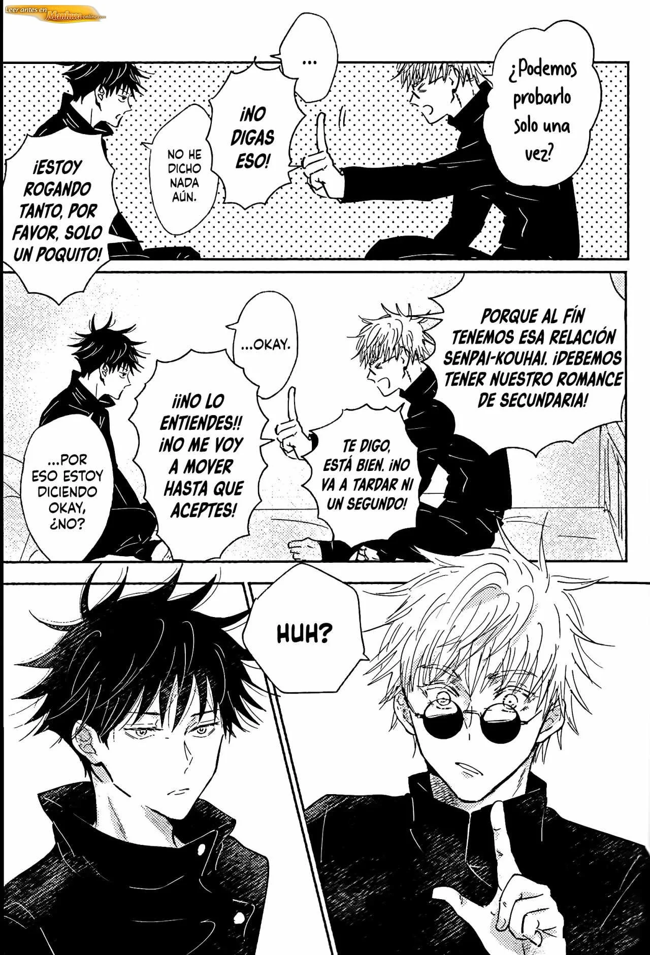 Jujutsu Kaisen Doujinshis +18 BL Jujutsu Kaisen dj - An Eye for an Eye, a Kiss for a Kiss - página 10