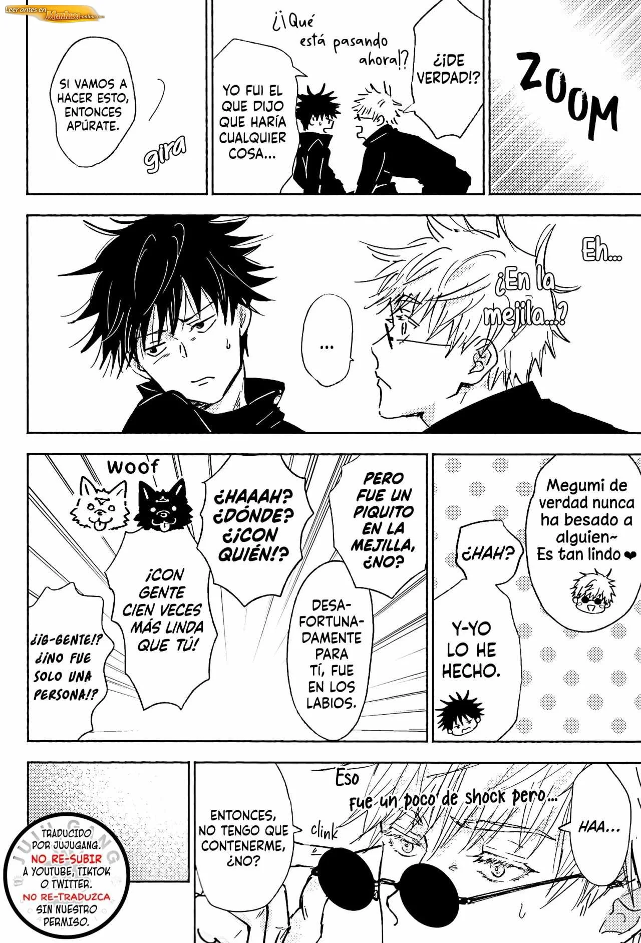 Jujutsu Kaisen Doujinshis +18 BL Jujutsu Kaisen dj - An Eye for an Eye, a Kiss for a Kiss - página 11