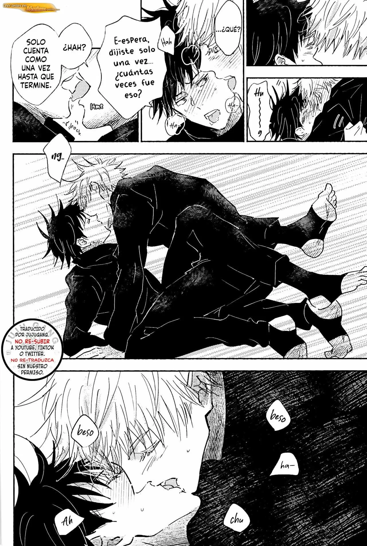 Jujutsu Kaisen Doujinshis +18 BL Jujutsu Kaisen dj - An Eye for an Eye, a Kiss for a Kiss - página 15