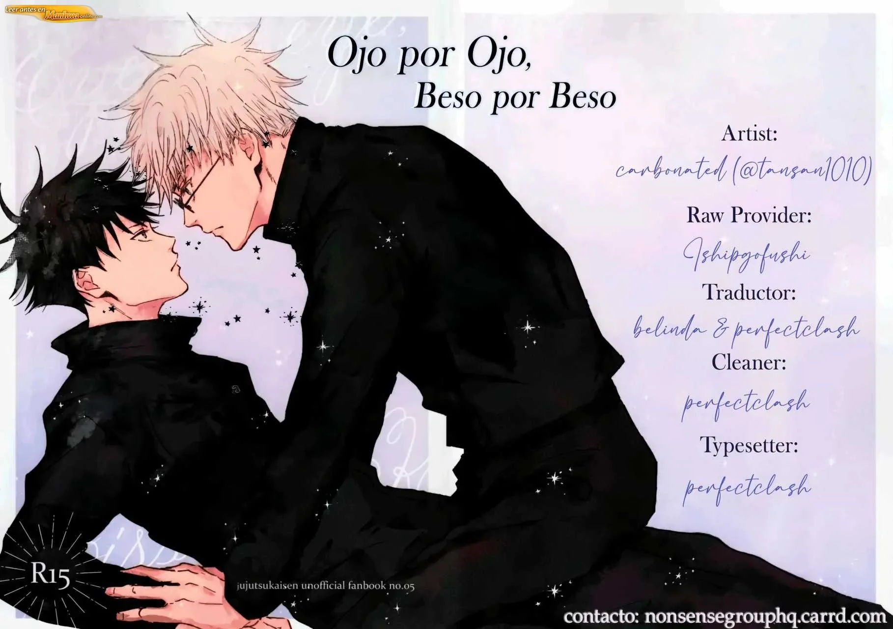 Jujutsu Kaisen Doujinshis +18 BL Jujutsu Kaisen dj - An Eye for an Eye, a Kiss for a Kiss - página 27