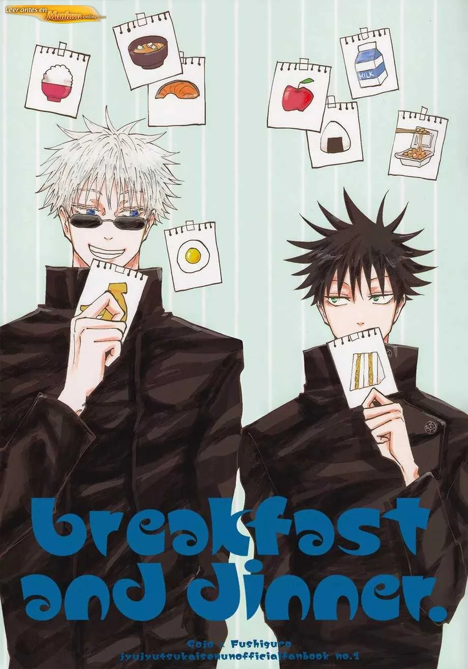 Jujutsu Kaisen Doujinshis +18 BL Jujutsu Kaisen dj – Breakfast and Dinner - página 1
