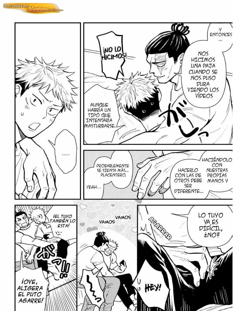 Jujutsu Kaisen Doujinshis +18 BL Jujutsu Kaisen dj – Chou Shinyuu Dakara Sekkusu Mo Suru - página 7