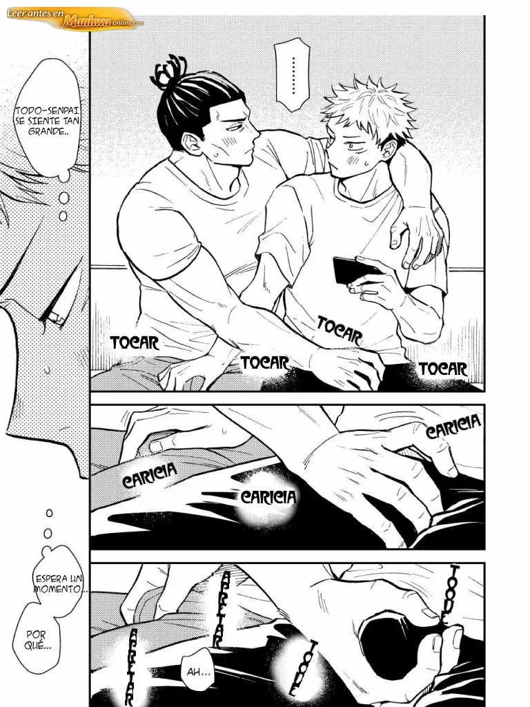 Jujutsu Kaisen Doujinshis +18 BL Jujutsu Kaisen dj – Chou Shinyuu Dakara Sekkusu Mo Suru - página 8
