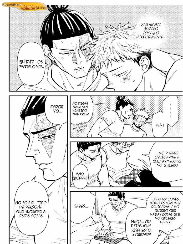 Jujutsu Kaisen Doujinshis +18 BL Jujutsu Kaisen dj – Chou Shinyuu Dakara Sekkusu Mo Suru - página 9
