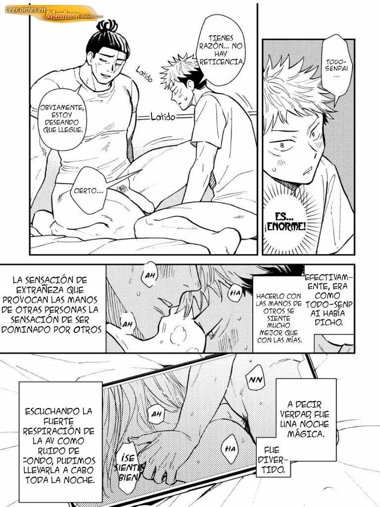 Jujutsu Kaisen Doujinshis +18 BL Jujutsu Kaisen dj – Chou Shinyuu Dakara Sekkusu Mo Suru - página 10