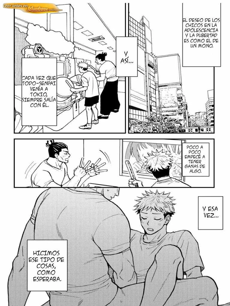 Jujutsu Kaisen Doujinshis +18 BL Jujutsu Kaisen dj – Chou Shinyuu Dakara Sekkusu Mo Suru - página 11