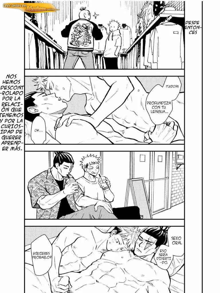 Jujutsu Kaisen Doujinshis +18 BL Jujutsu Kaisen dj – Chou Shinyuu Dakara Sekkusu Mo Suru - página 16