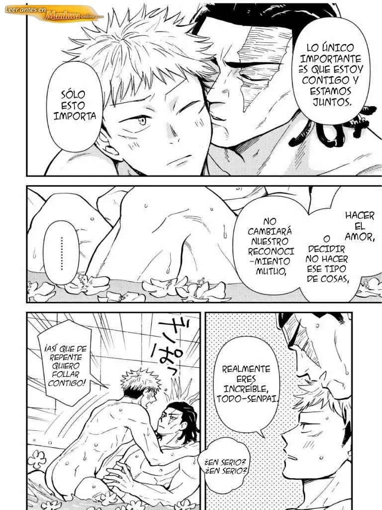 Jujutsu Kaisen Doujinshis +18 BL Jujutsu Kaisen dj – Chou Shinyuu Dakara Sekkusu Mo Suru - página 31