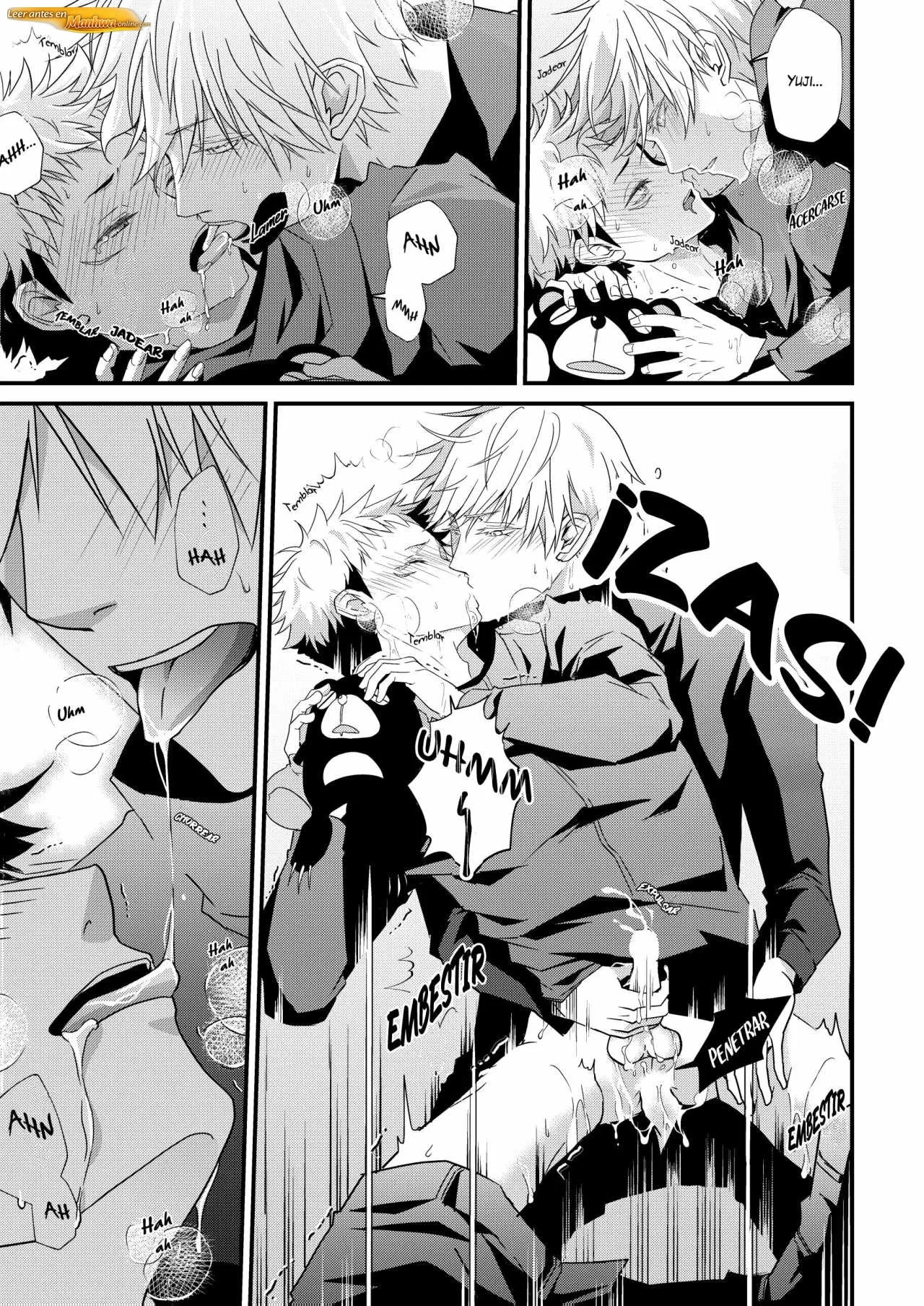 Jujutsu Kaisen Doujinshis +18 BL Jujutsu Kaisen dj – El Examen Final (SECRETO) de Gojo-sensei - página 5