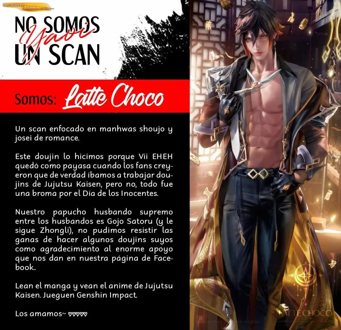 Jujutsu Kaisen Doujinshis +18 BL Jujutsu Kaisen dj – El Examen Final (SECRETO) de Gojo-sensei - página 8