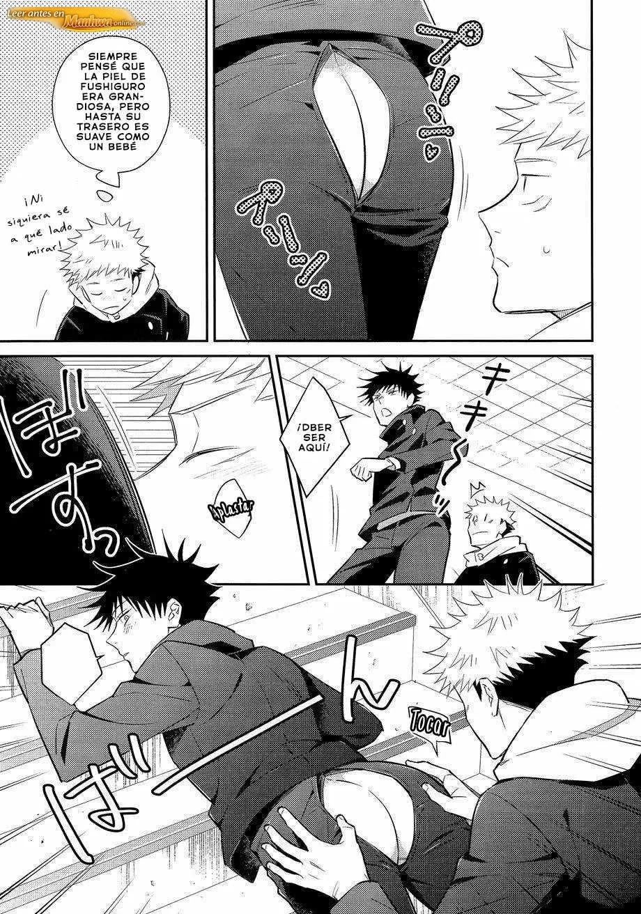 Jujutsu Kaisen Doujinshis +18 BL Jujutsu Kaisen dj – Estoy en medio de una misión pero el XXXX de mi compañero está a la vista - página 16