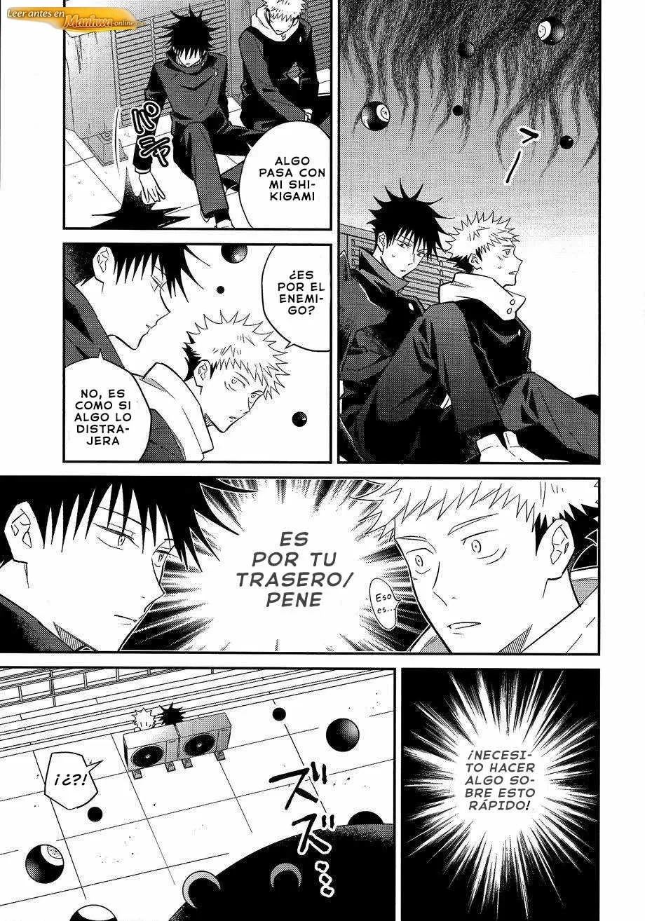Jujutsu Kaisen Doujinshis +18 BL Jujutsu Kaisen dj – Estoy en medio de una misión pero el XXXX de mi compañero está a la vista - página 20