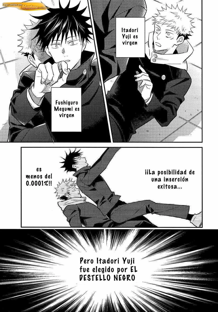 Jujutsu Kaisen Doujinshis +18 BL Jujutsu Kaisen dj – Estoy en medio de una misión pero el XXXX de mi compañero está a la vista - página 24