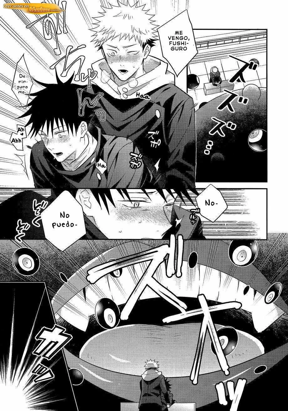 Jujutsu Kaisen Doujinshis +18 BL Jujutsu Kaisen dj – Estoy en medio de una misión pero el XXXX de mi compañero está a la vista - página 28
