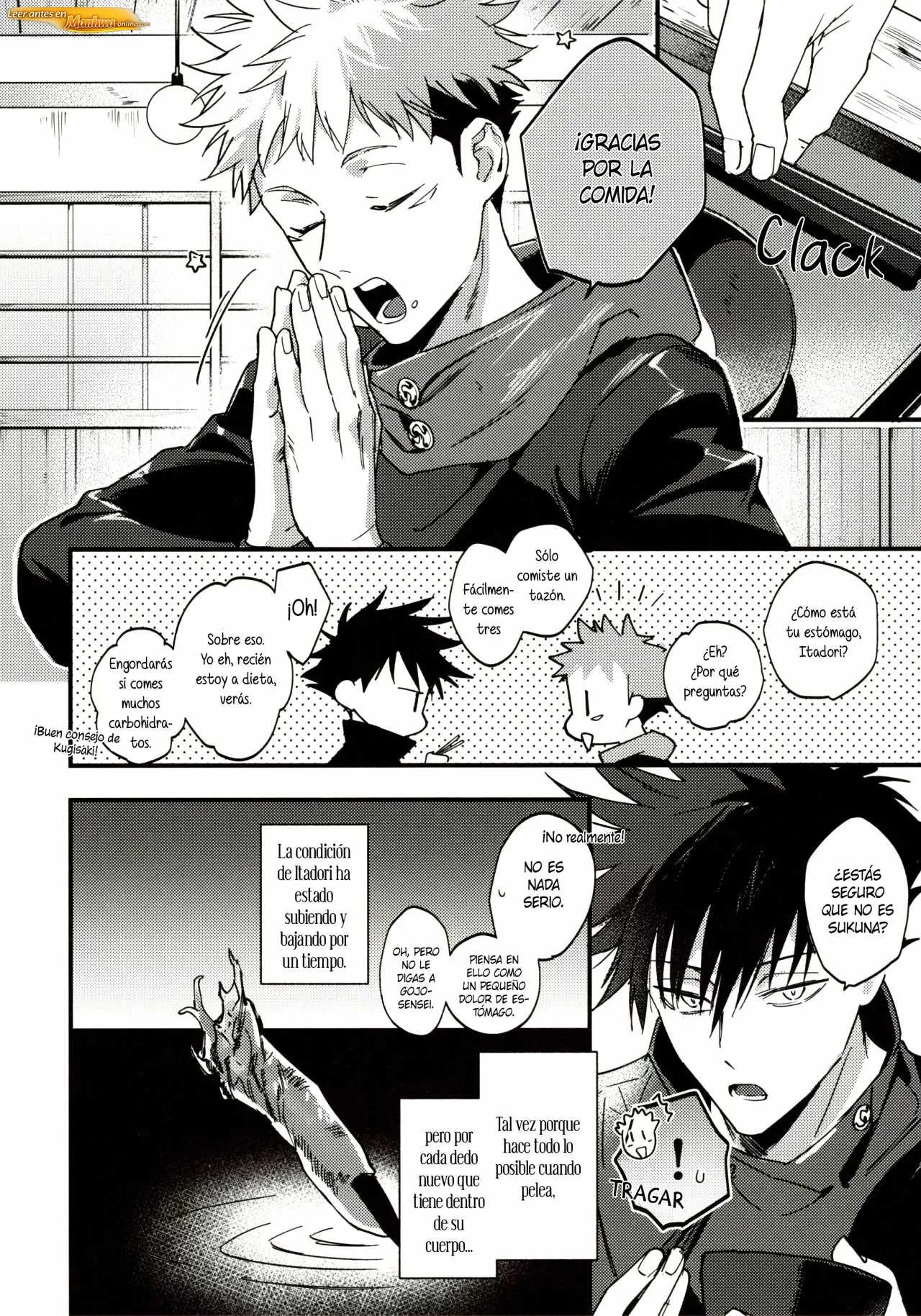 Jujutsu Kaisen Doujinshis +18 BL Jujutsu Kaisen dj – Fragancia de la Oscuridad, Sombras de la Flora - página 8