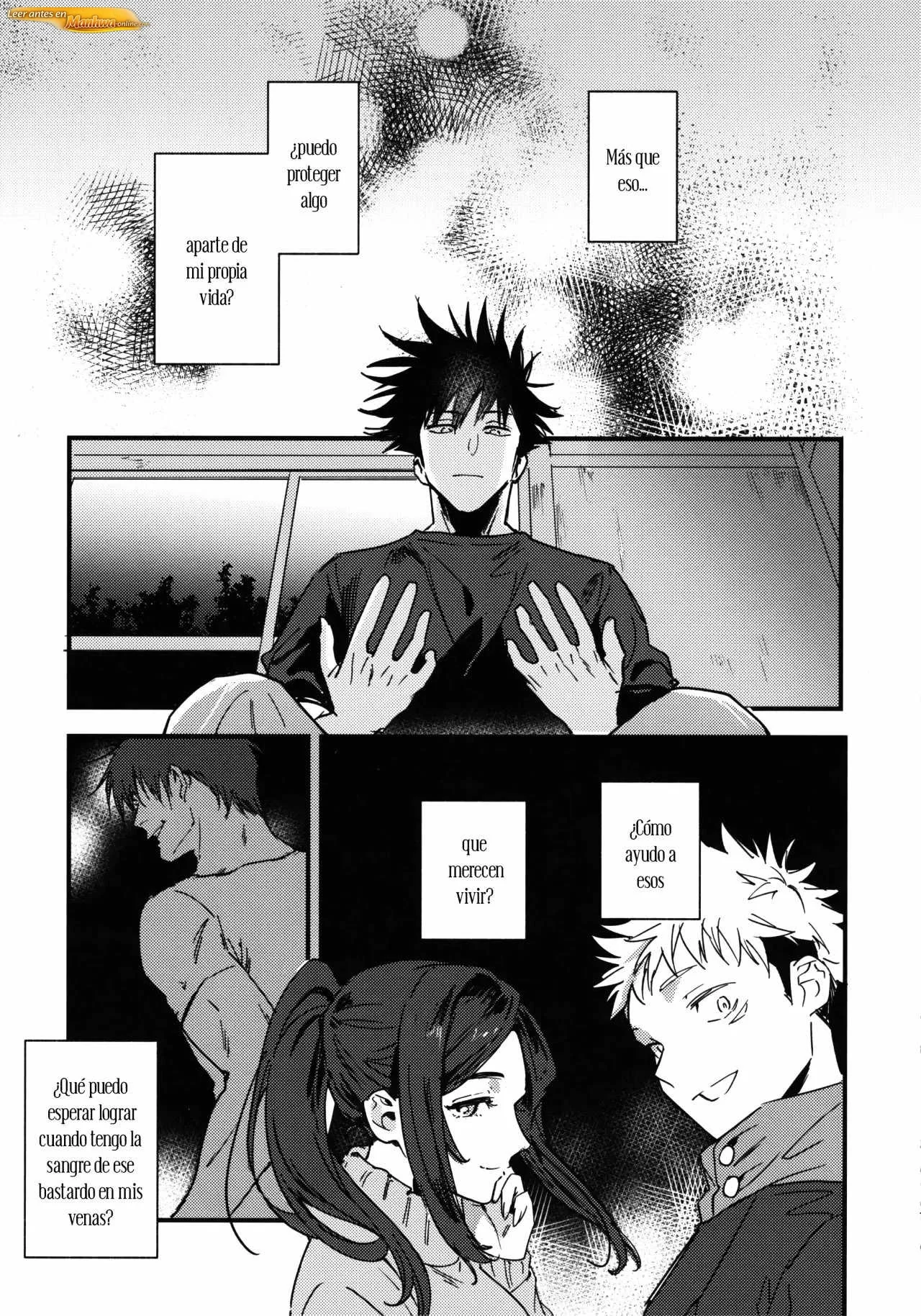 Jujutsu Kaisen Doujinshis +18 BL Jujutsu Kaisen dj – Fragancia de la Oscuridad, Sombras de la Flora - página 11