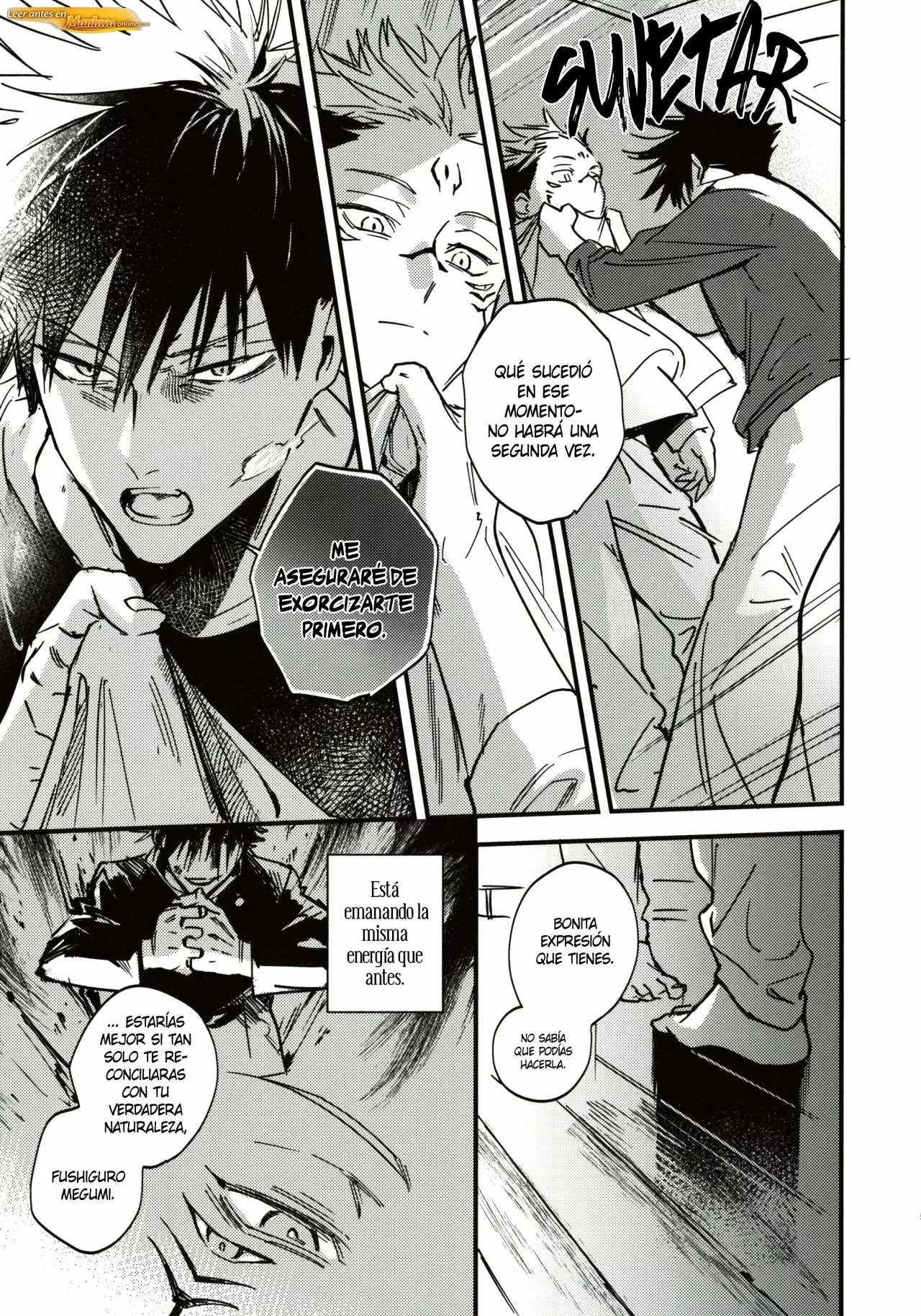 Jujutsu Kaisen Doujinshis +18 BL Jujutsu Kaisen dj – Fragancia de la Oscuridad, Sombras de la Flora - página 15