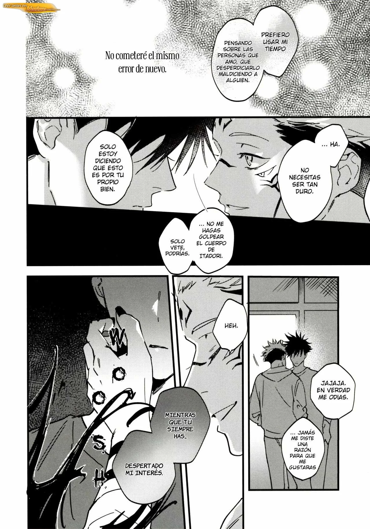 Jujutsu Kaisen Doujinshis +18 BL Jujutsu Kaisen dj – Fragancia de la Oscuridad, Sombras de la Flora - página 18
