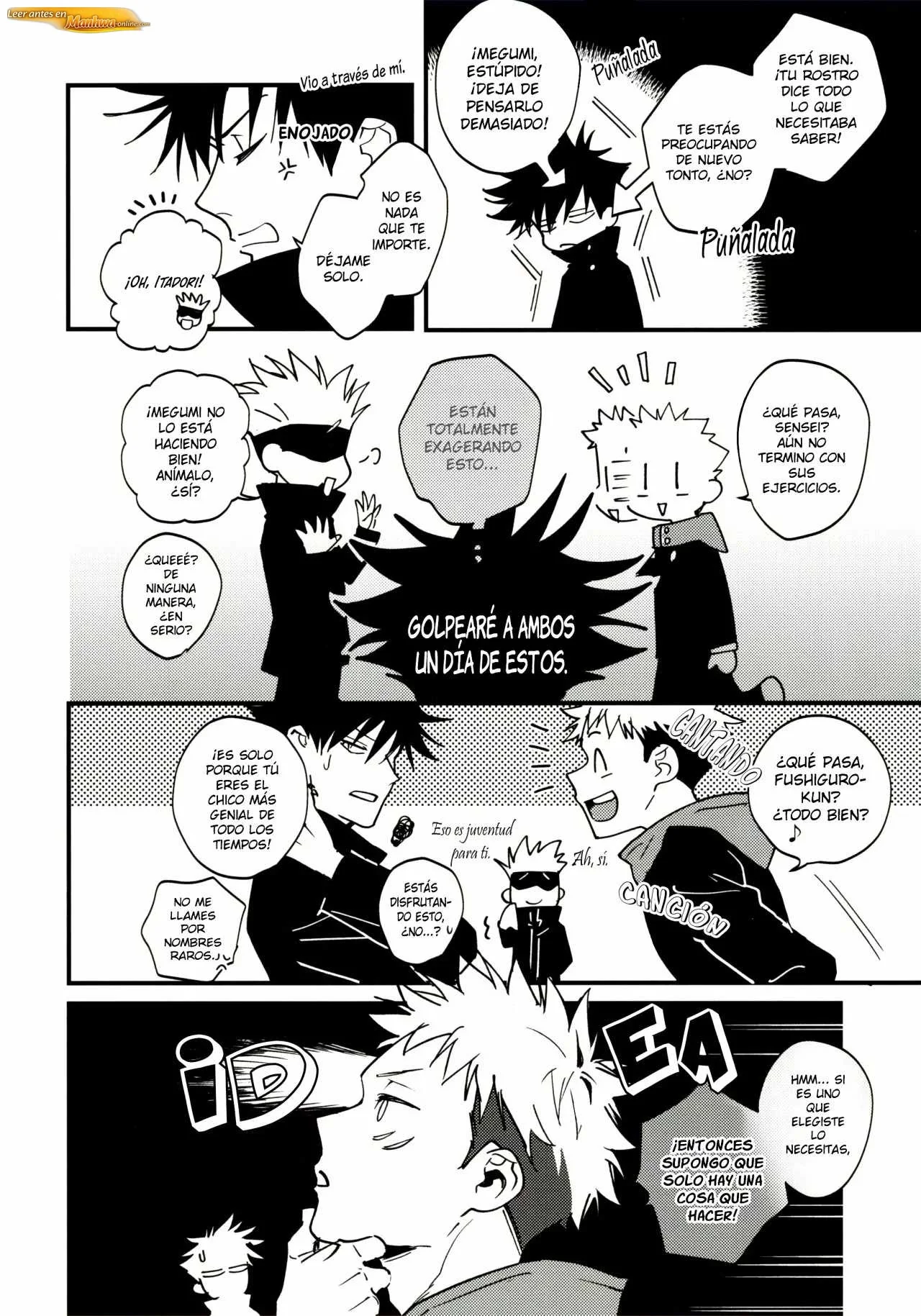 Jujutsu Kaisen Doujinshis +18 BL Jujutsu Kaisen dj – Fragancia de la Oscuridad, Sombras de la Flora - página 24