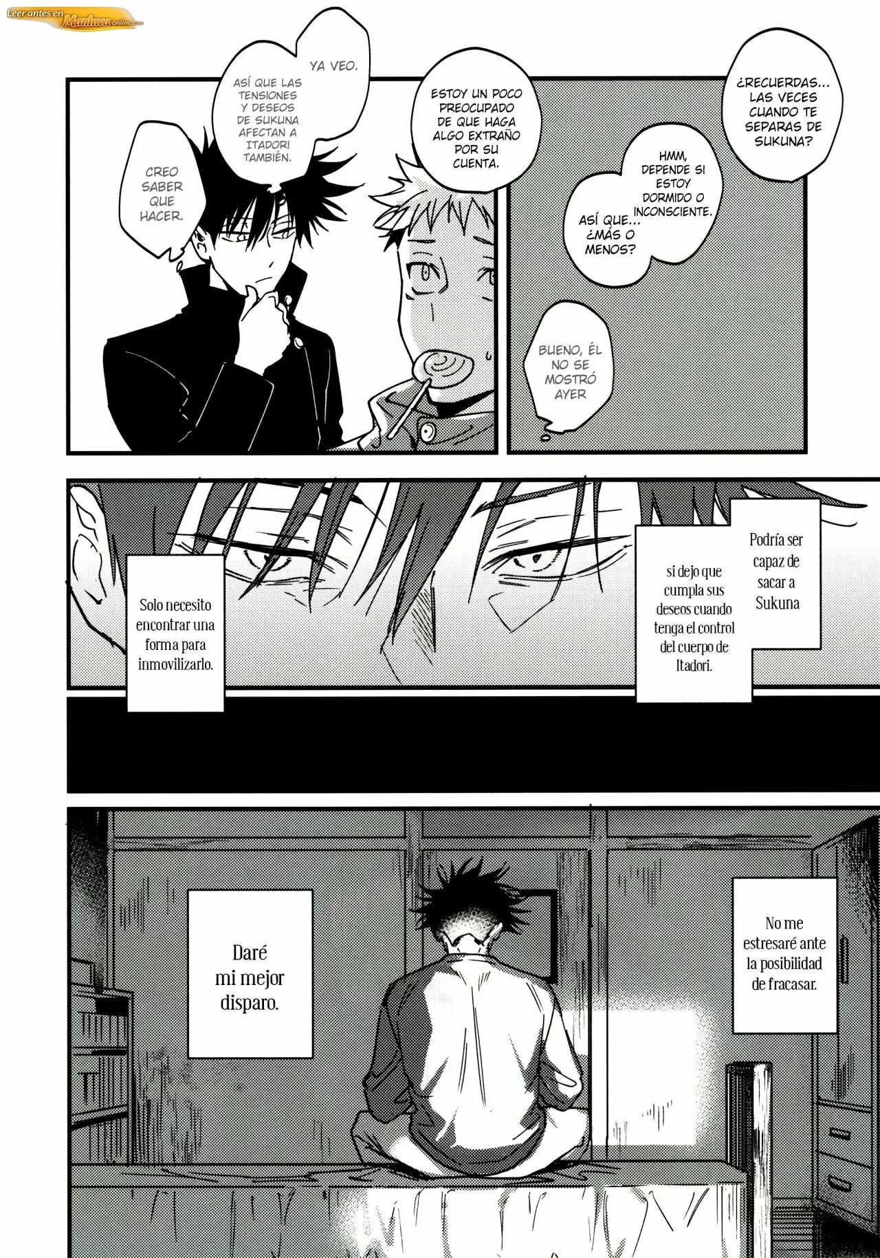 Jujutsu Kaisen Doujinshis +18 BL Jujutsu Kaisen dj – Fragancia de la Oscuridad, Sombras de la Flora - página 26