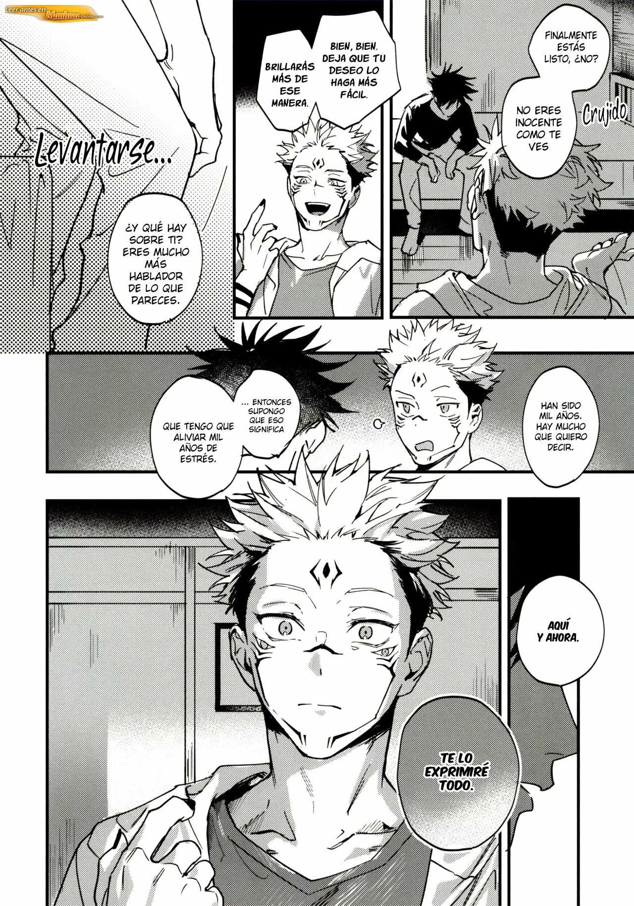 Jujutsu Kaisen Doujinshis +18 BL Jujutsu Kaisen dj – Fragancia de la Oscuridad, Sombras de la Flora - página 28