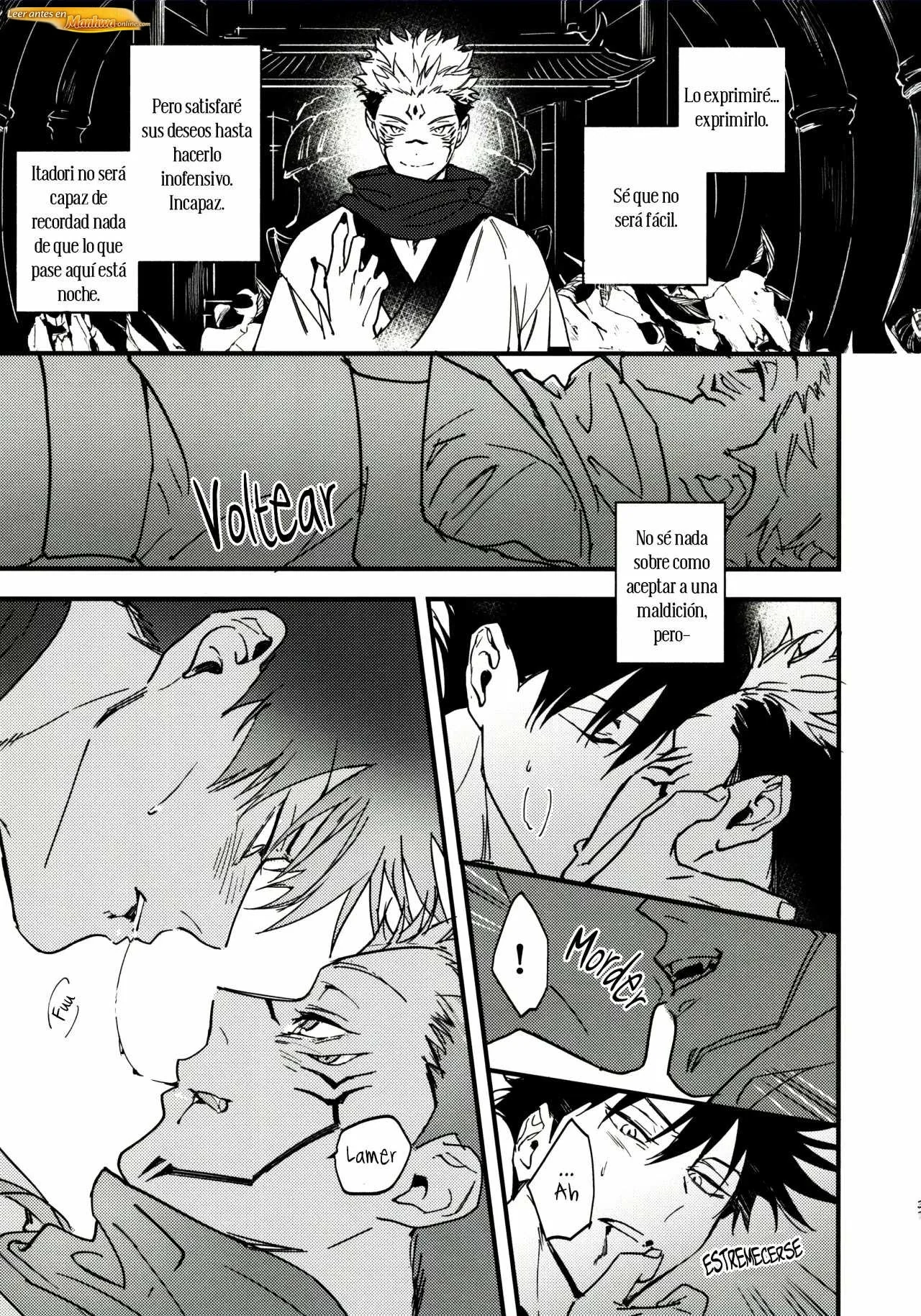 Jujutsu Kaisen Doujinshis +18 BL Jujutsu Kaisen dj – Fragancia de la Oscuridad, Sombras de la Flora - página 31
