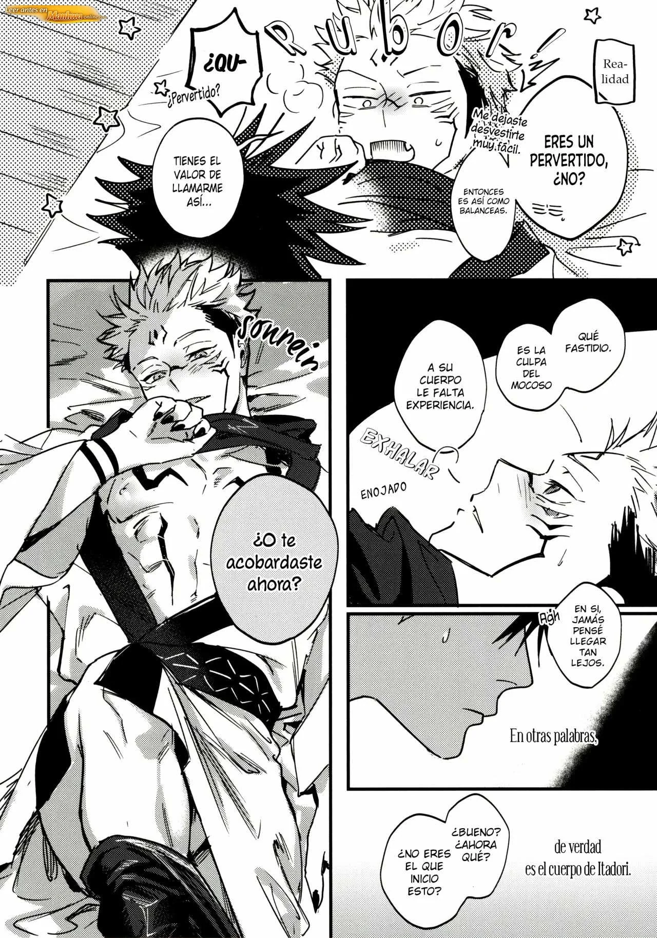 Jujutsu Kaisen Doujinshis +18 BL Jujutsu Kaisen dj – Fragancia de la Oscuridad, Sombras de la Flora - página 34