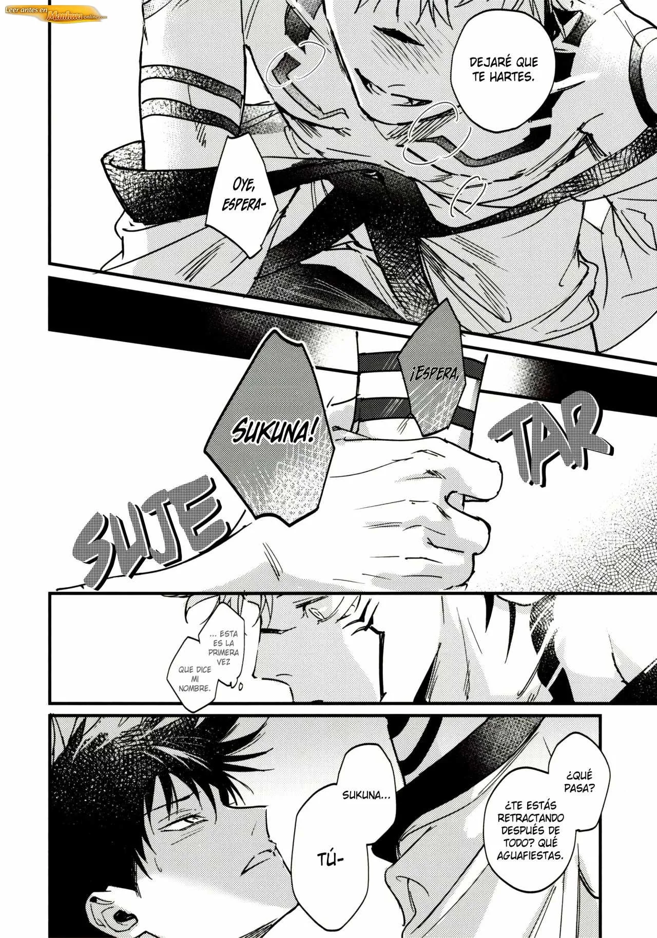 Jujutsu Kaisen Doujinshis +18 BL Jujutsu Kaisen dj – Fragancia de la Oscuridad, Sombras de la Flora - página 40
