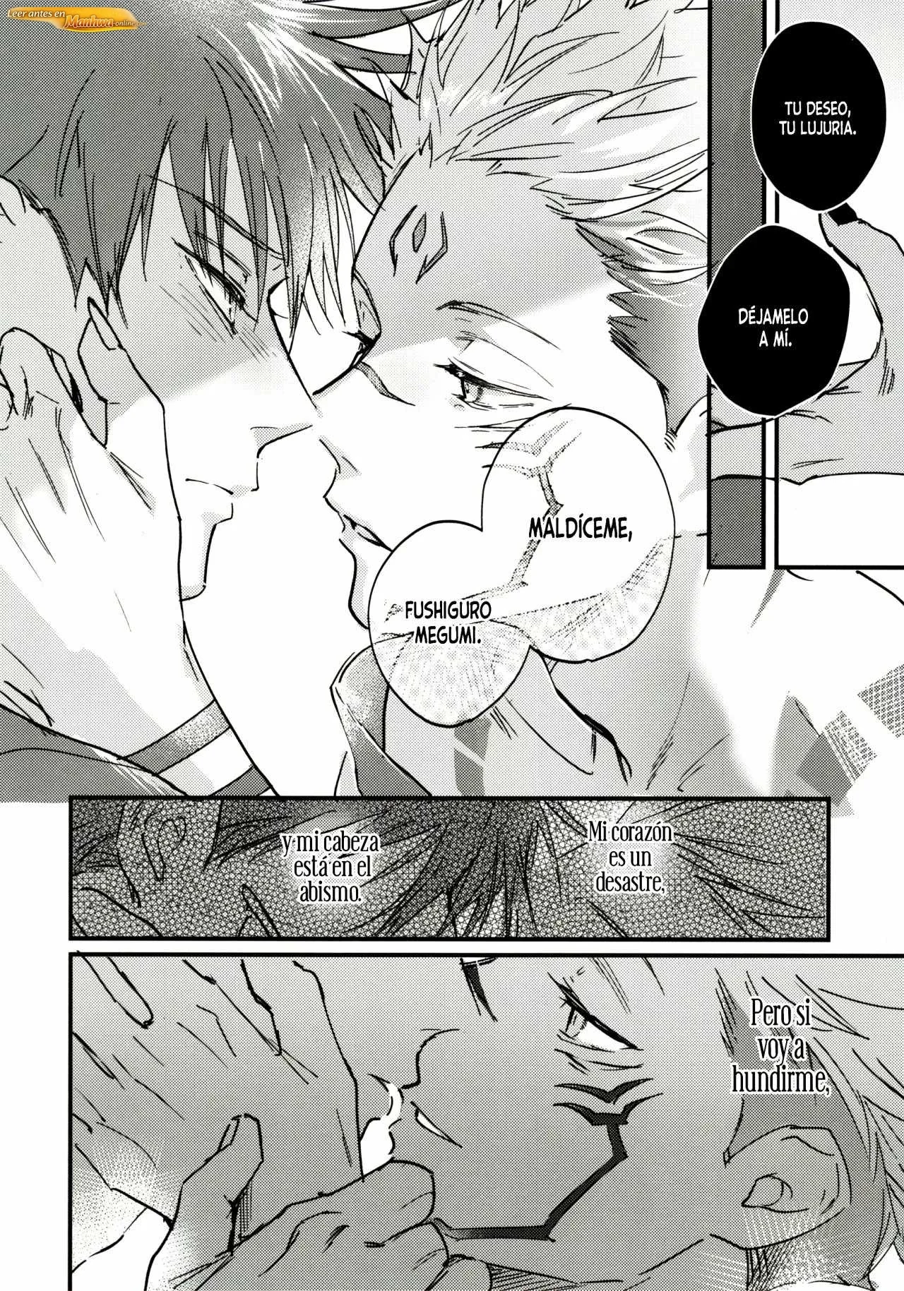 Jujutsu Kaisen Doujinshis +18 BL Jujutsu Kaisen dj – Fragancia de la Oscuridad, Sombras de la Flora - página 42