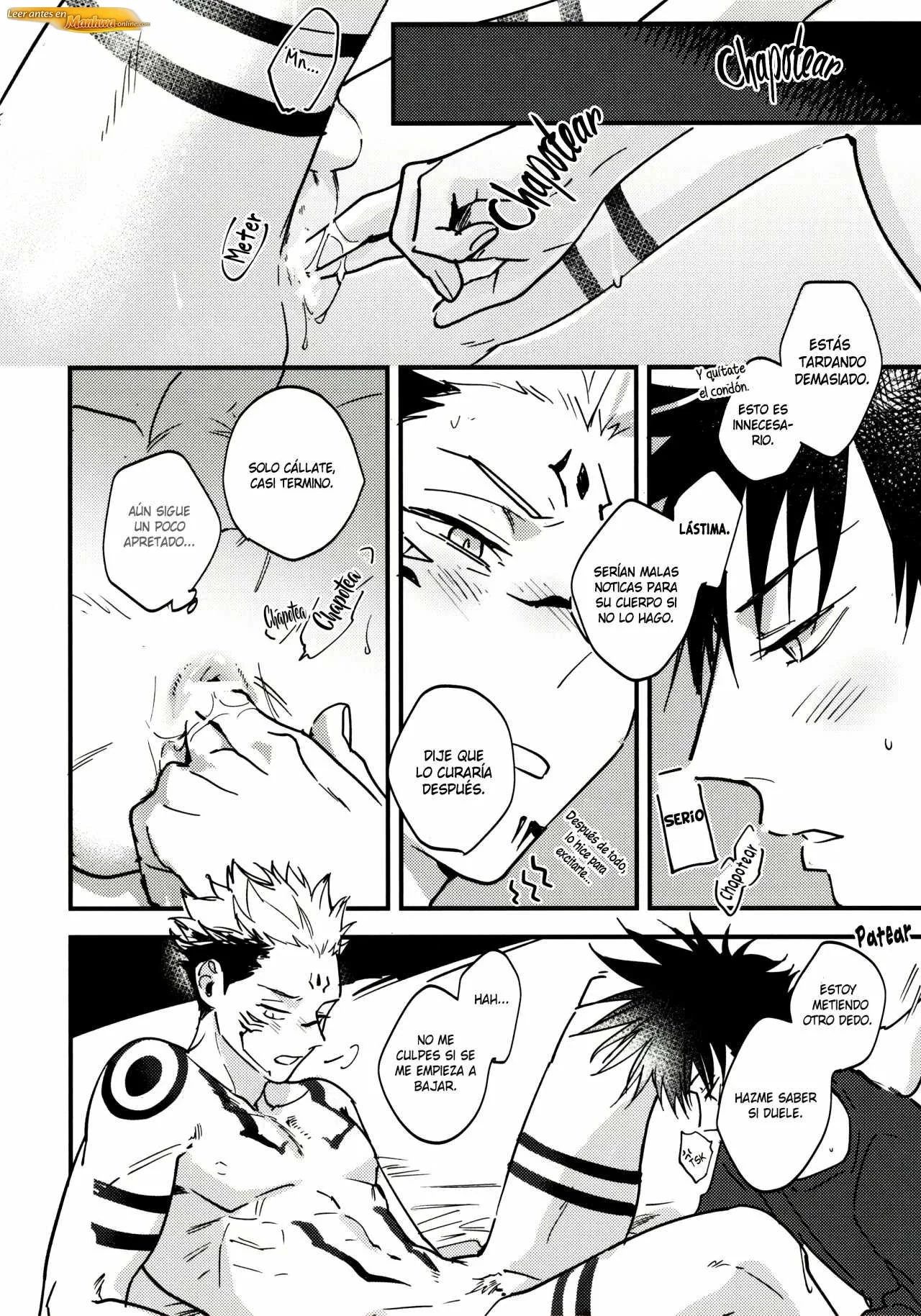 Jujutsu Kaisen Doujinshis +18 BL Jujutsu Kaisen dj – Fragancia de la Oscuridad, Sombras de la Flora - página 46