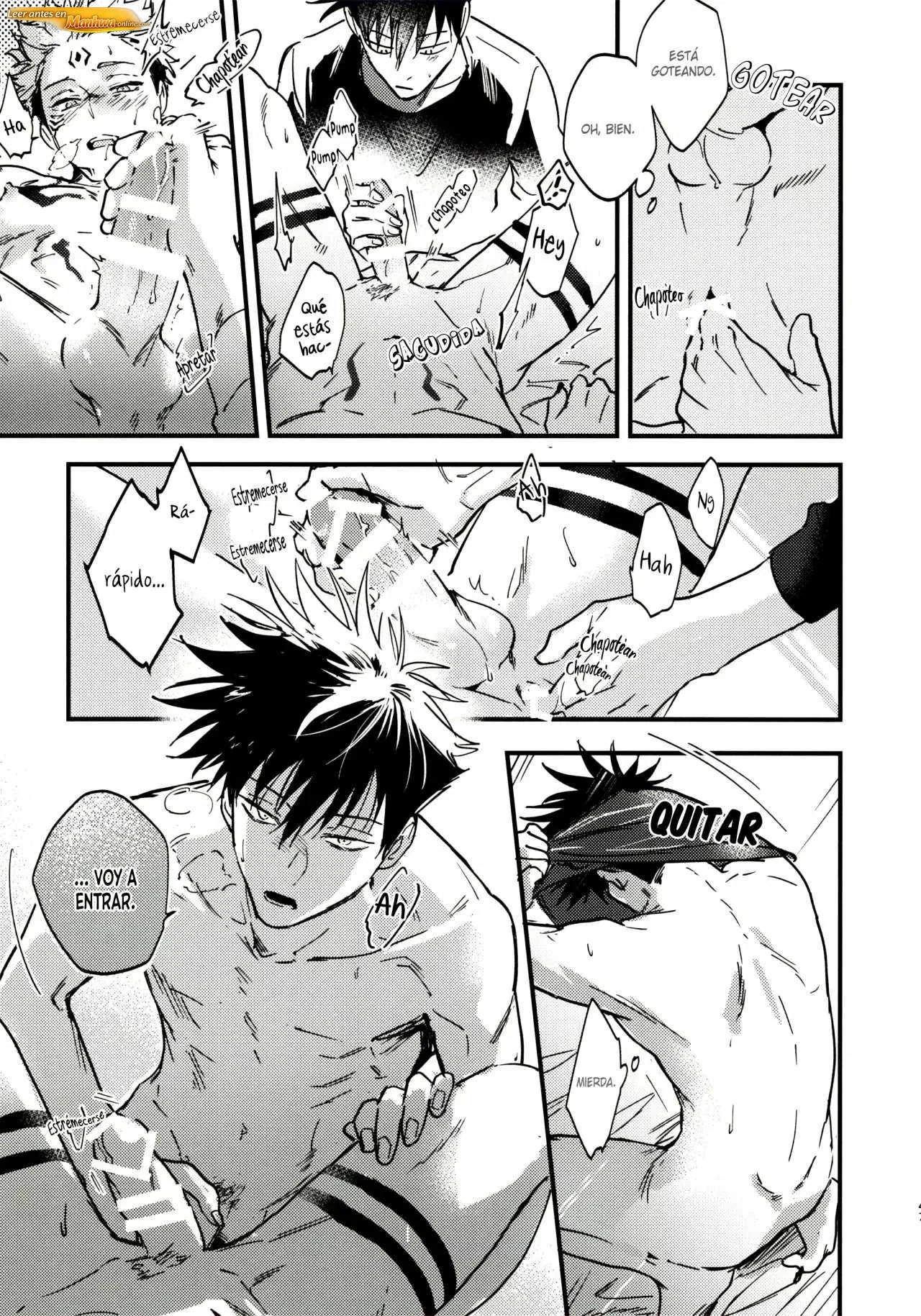 Jujutsu Kaisen Doujinshis +18 BL Jujutsu Kaisen dj – Fragancia de la Oscuridad, Sombras de la Flora - página 47