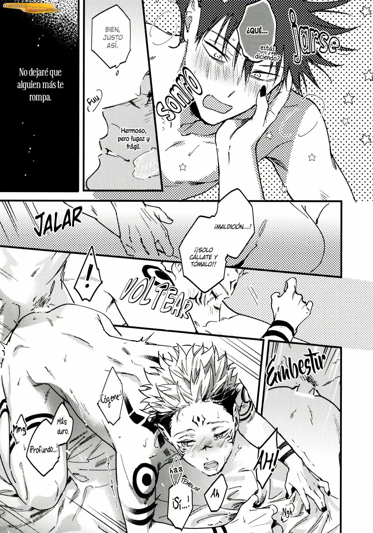 Jujutsu Kaisen Doujinshis +18 BL Jujutsu Kaisen dj – Fragancia de la Oscuridad, Sombras de la Flora - página 51