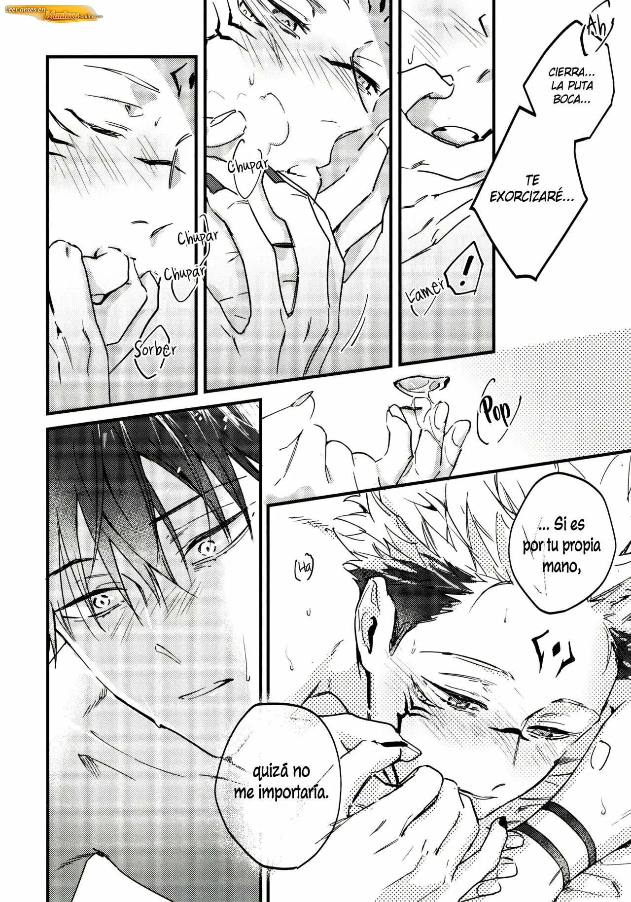 Jujutsu Kaisen Doujinshis +18 BL Jujutsu Kaisen dj – Fragancia de la Oscuridad, Sombras de la Flora - página 52