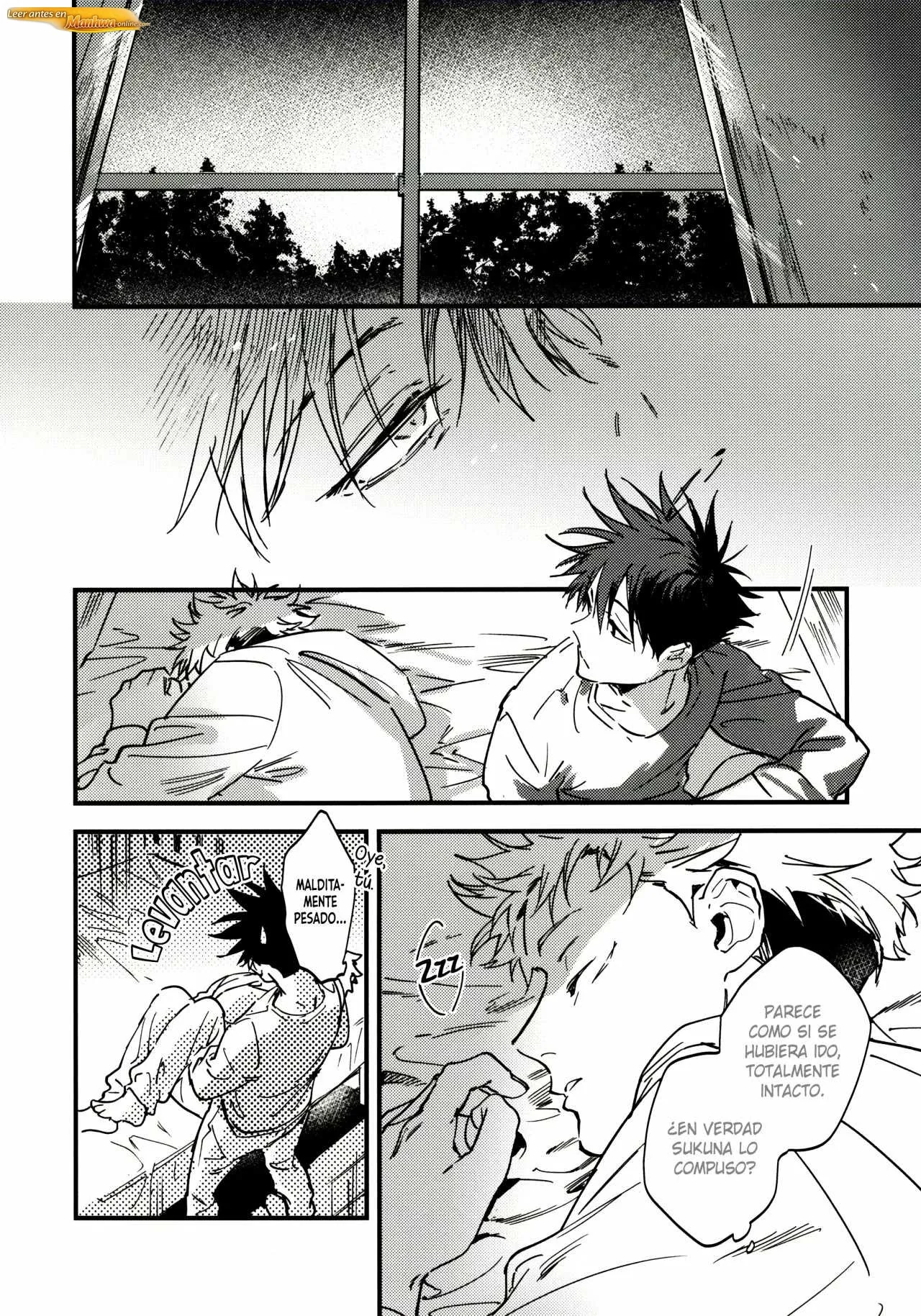 Jujutsu Kaisen Doujinshis +18 BL Jujutsu Kaisen dj – Fragancia de la Oscuridad, Sombras de la Flora - página 58
